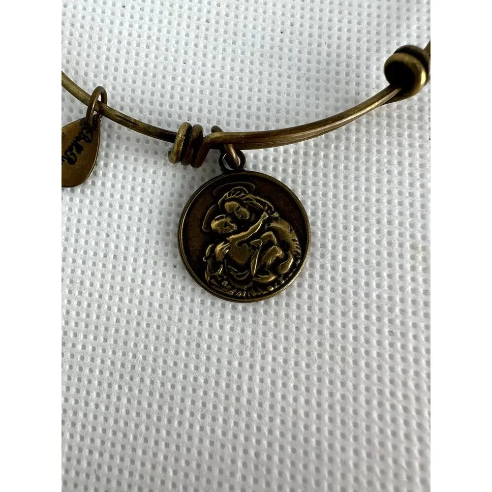 Alex + Ani Energy Charm Bracelet Virgin Mary Baby Jesus